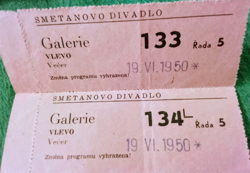 Autentické vstupenky