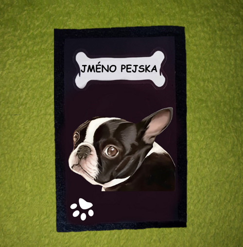 Bostonek Pouzdro Na Očkovací Průkaz Se Jménem