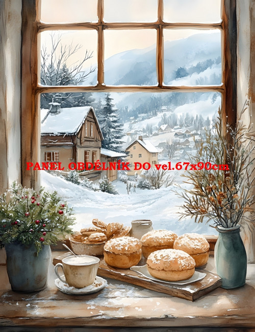Bavlněný panel - varianty velikostí / 11x15 cm