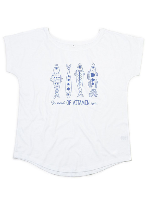 Bio dámské tričko "Vitamin Sea"