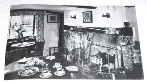 ČB čistá POHLEDNICE • restaurace Kokpit, Anglie