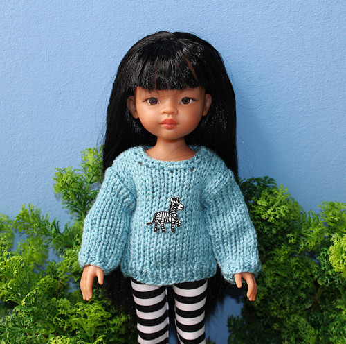 Svetr+legíny- Paola Reina 32cm