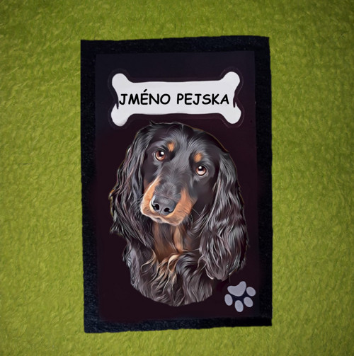 Jezevčík Pouzdro Na Očkovací Průkaz Se Jménem
