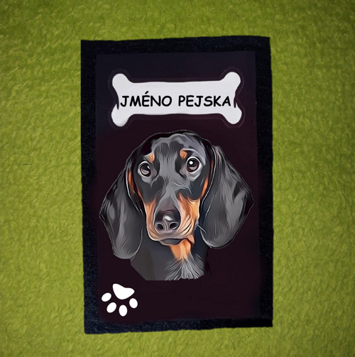 Jezevčík Pouzdro Na Očkovací Průkaz Se Jménem