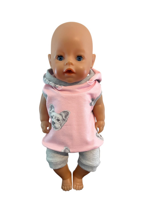 Letný set pre Baby Born 43 cm - psík