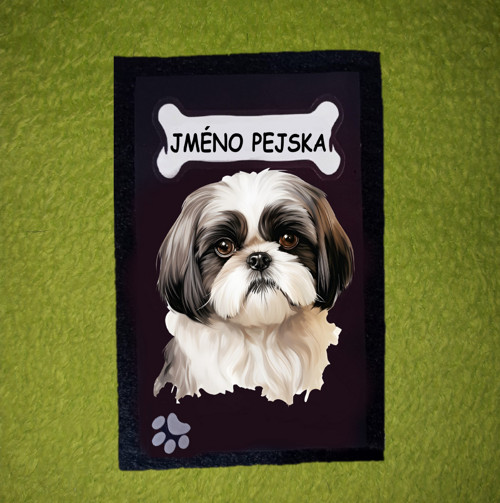 Shih-Tzu Pouzdro Na Očkovací Průkaz Se Jménem