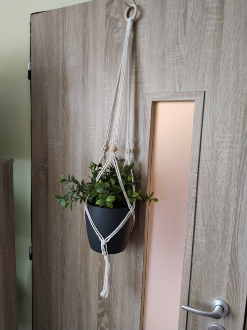 Macrame zaves na kvetinu 3