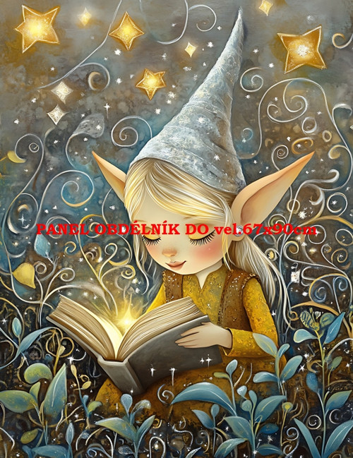 Bavlněný panel 19x25 cm - skladem — foto 1