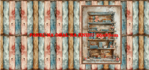 Panel na obal na knihu - bavlna