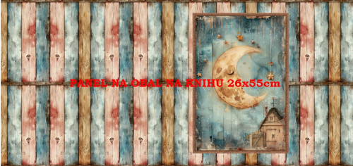 Panel na obal na knihu - bavlna — foto 1