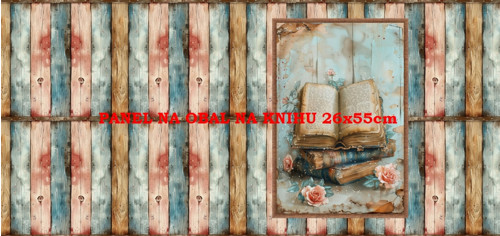 Panel na obal na knihu - bavlna