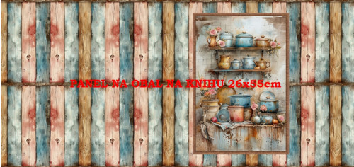 Panel na obal na knihu - bavlna — foto 1