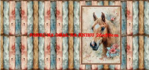 Panel na obal na knihu - bavlna — foto 1
