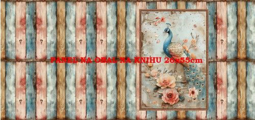 Panel na obal na knihu - bavlna — foto 1