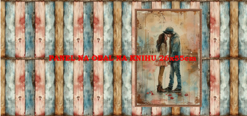 Panel na obal na knihu - bavlna — foto 1