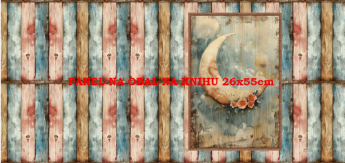 Panel na obal na knihu - bavlna