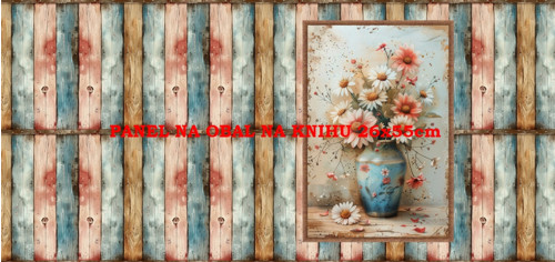 Panel na obal na knihu - bavlna