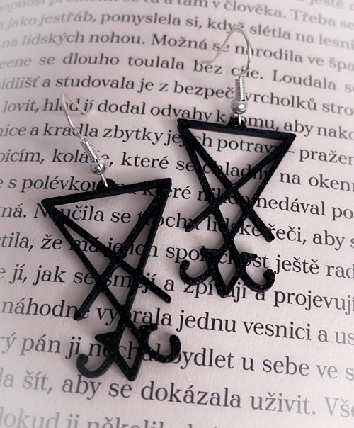 Náušnice Sigil Lucifer