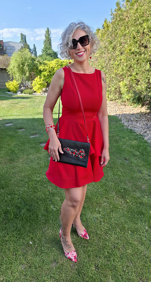 Autorské Psaníčko "Deeply red", OcelOva & MoNach — foto 1