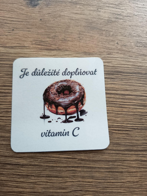 Je důležité doplňovat vitamin C - Samolepka