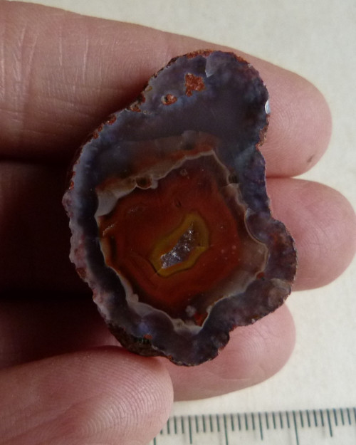 Achát - Doubravice ČR - 3,5 cm