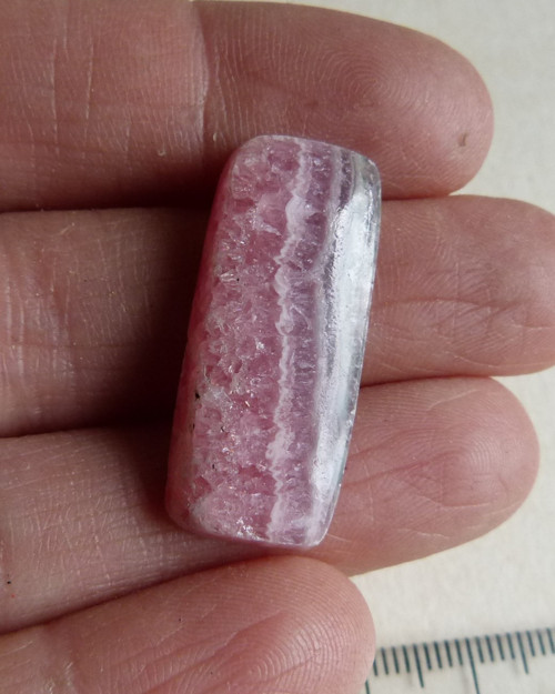 Rodochrozit kabašon - 3 cm — foto 1