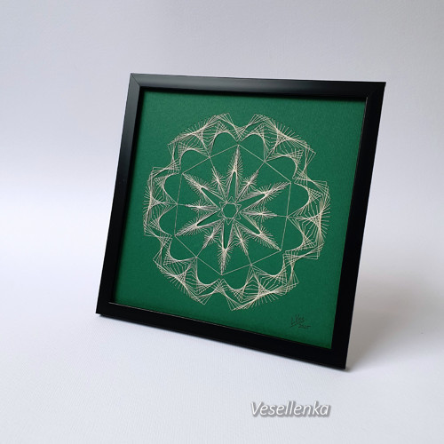 Obraz Mandala zelená síla