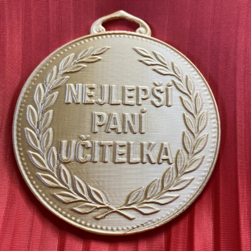 Medaile Nejlepší paní učitelka