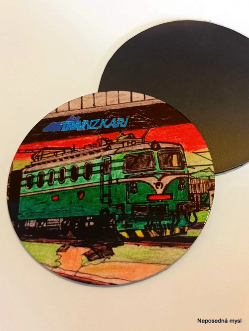 Magnetka 5 cm TRAINZKARI - č.1