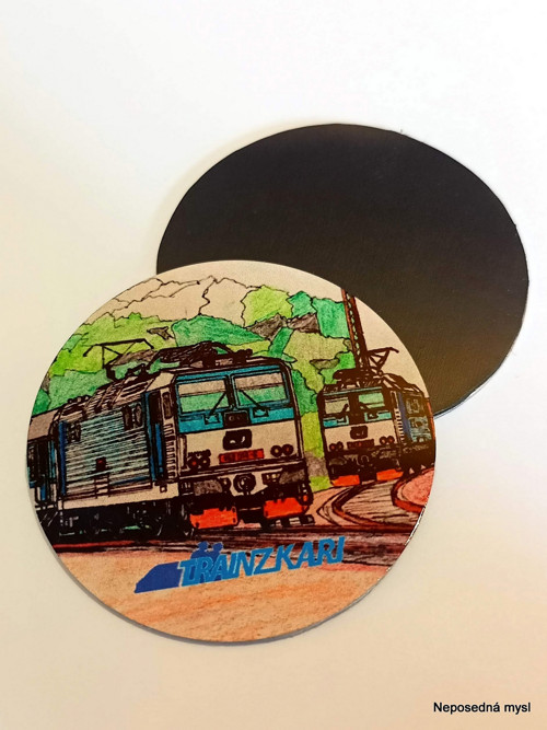 Magnetka 5 cm TRAINZKARI - č.6