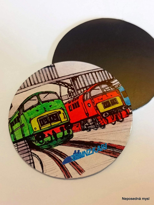 Magnetka 5 cm TRAINZKARI - č.8