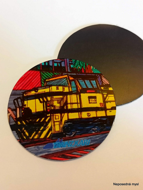 Magnetka 5 cm TRAINZKARI - č.12