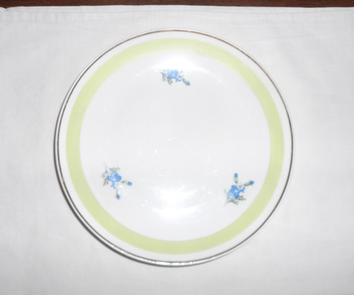 Porcelánový dezertní TALÍŘ zlacený