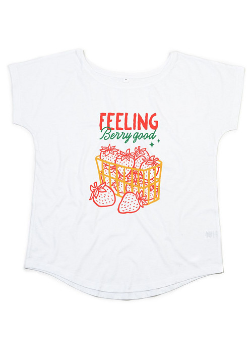 Bio dámské tričko "Feeling Berry Good" — foto 1