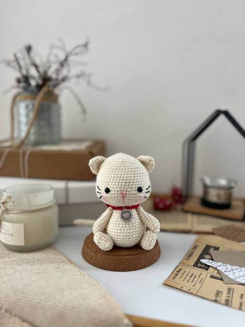 Kočička Amigurumi — foto 1