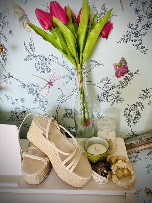 Boty boho letní na platformě — foto 1