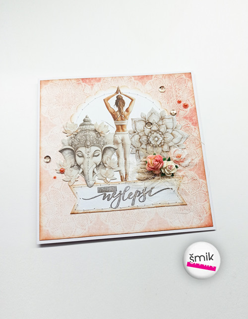UNI přání s jógou Alchemy of Art