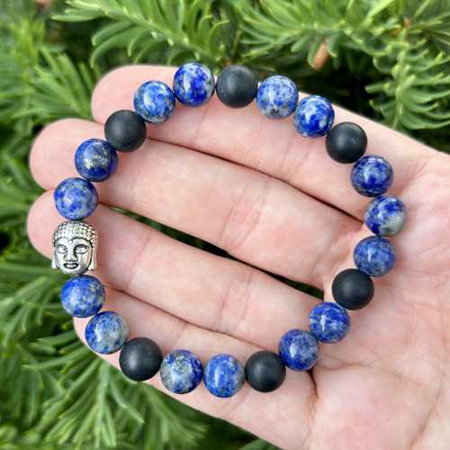 Náramek LAPIS LAZULI a ONYX — foto 1