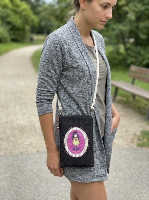 Mini kabelka SANTORO na zip