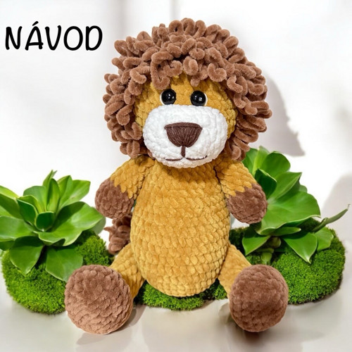 Návod na háčkování - Lev