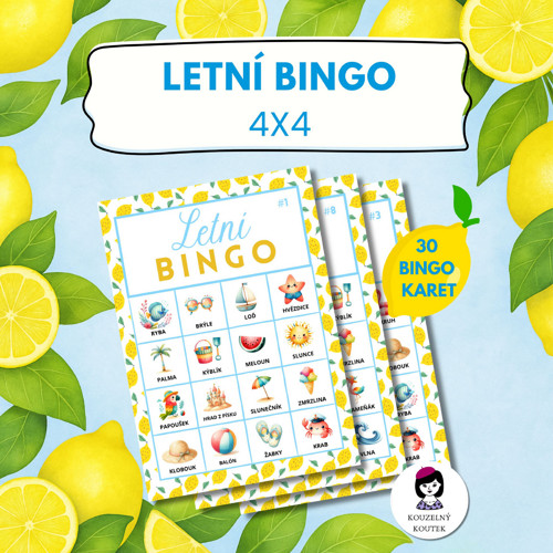 Letní bingo - hra pro děti, kk_L_04