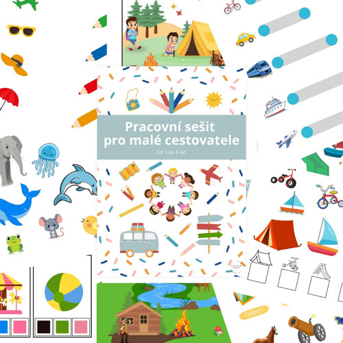 Pracovní sešit pro malé cestovatele - PDF