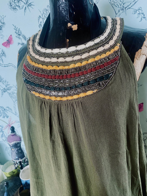 Top boho s náhrdelníkem — foto 1