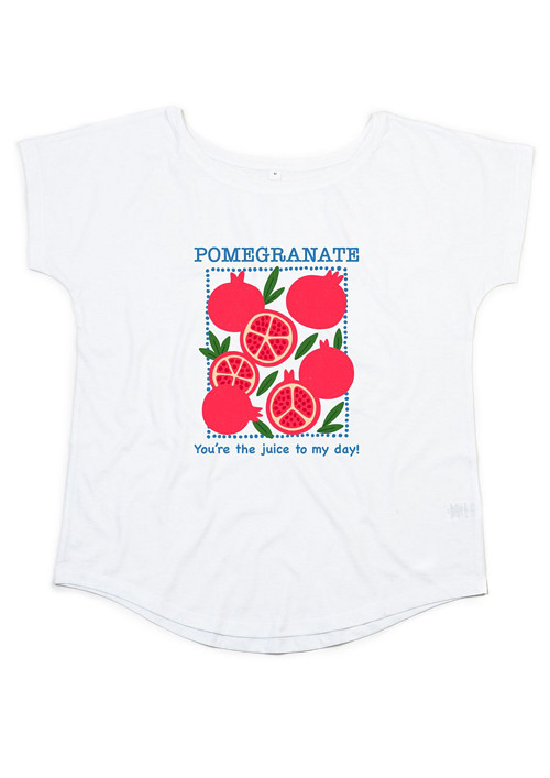 Bio dámské tričko "Pomegranate" — foto 1