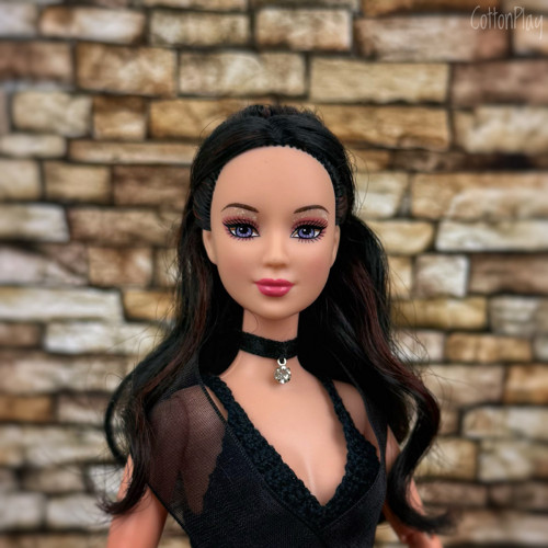 Náhrdelník pro Barbie - s kamínkem