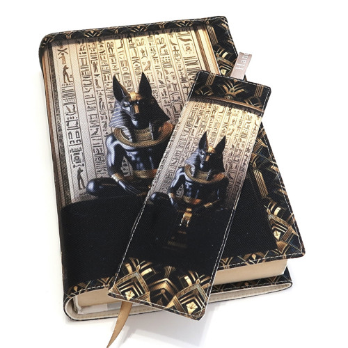 ANUBIS- textilní záložka do knihy