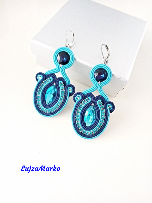 Cynthia soutache / sutaš náušnice