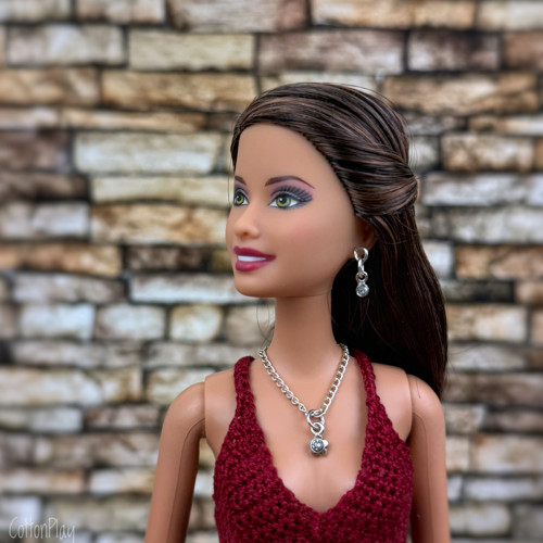 Souprava šperků pro Barbie - kytička — foto 1