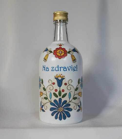 Láhev na domácí kořalku