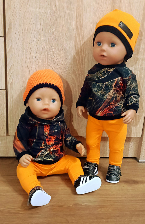 Set oblečení pro Baby Born 43 cm - chlapeček
